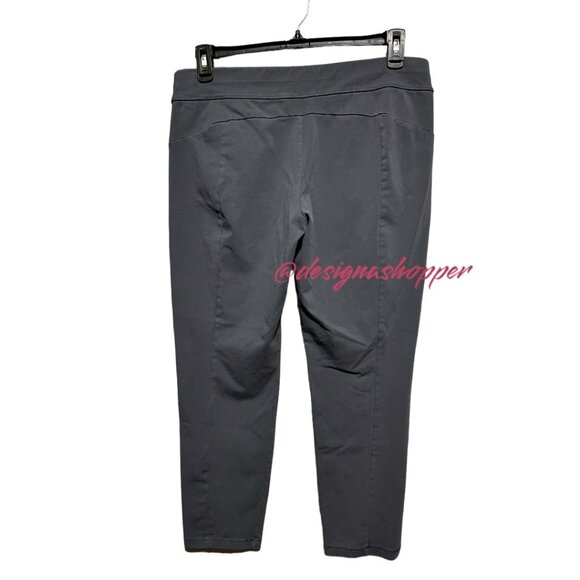 Susan Graver Weekend Gray Stretch Capri Pants Size LP - Picture 8 of 8
